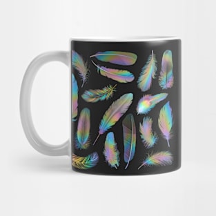 Iridescent Feathers Mug